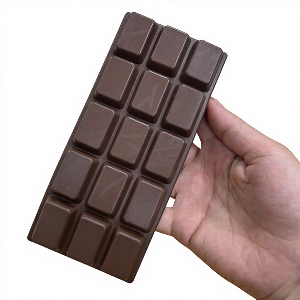 Soft Moist Slow-Rebound Chocolate-Shaped Stress-Relief Squeeze Toy-PU Material Individually Packaged for Boys & Girls Wholesale