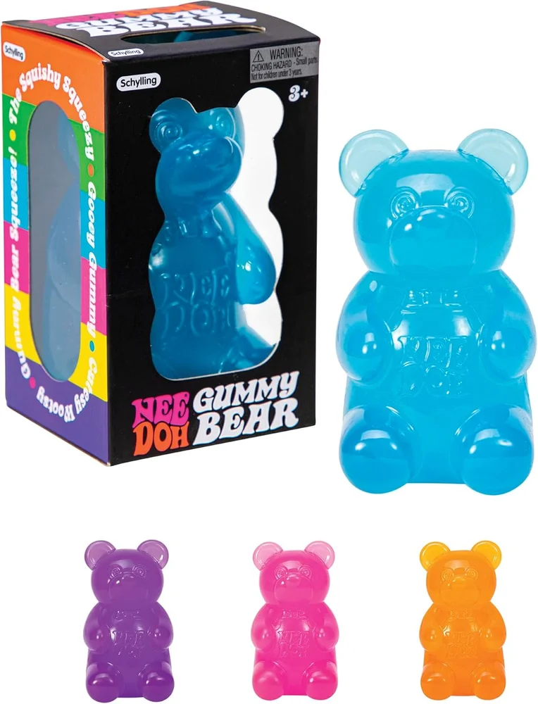 Jumbo Gummy Bear Sensory Squeeze Squishy